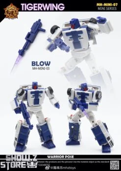 MHZ Toys MINI-07 Tigerwing Menasor Combiner Set Of 5 Oversized Version -Cheap Action Figures Store 00fc9edefa