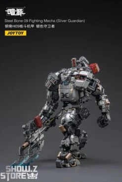 JoyToy Source 1/25 Steel Bone Fighting Mecha 09 Silver Guardian W/ Pilot -Cheap Action Figures Store 01e8563b81