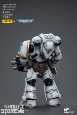 JoyToy Source 1/18 Warhammer 40K Space Marines White Consuls Intercessors 1 -Cheap Action Figures Store 01efdea0bb