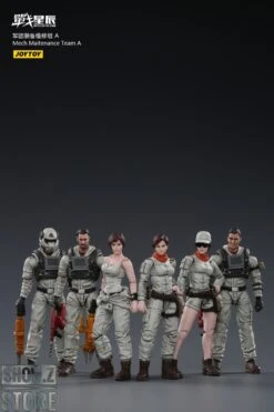JoyToy Source 1/18 Mech Maintenance Team A Set Of 6 -Cheap Action Figures Store 02136b3200