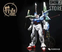 [SZ Custom] Bandai Custom PG GAT-X105 Perfect Strike Gundam W/ Custom Electroplated Chrome Painting -Cheap Action Figures Store 02699039ff