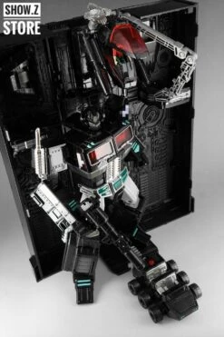 4th Party MP-10B Optimus Prime Black Version Figure & Trailer  -Cheap Action Figures Store 029eda1033