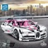 Lin07 Block 007 1/10 Bugatti Chiron Pink Version -Cheap Action Figures Store 04a2593334