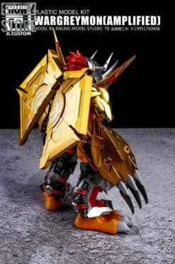 [Pre-Order] [SZ Custom] Bandai Custom Spirits Digimon Wargreymon Amplified W/ Custom Electroplated Chrome Painting -Cheap Action Figures Store 05c3e3b5ba