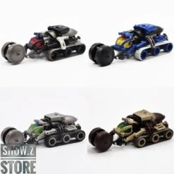 Rihio Multiabyss MM007 Lair Perambulator Set Of 4 (BlueBlackGreyBrown)