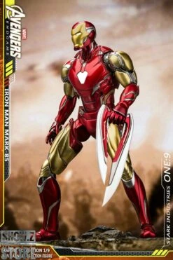 M.W Culture 1/9 Marvel Licensed Avenger Endgame Iron Man Mark-85 -Cheap Action Figures Store 06ac6686e7