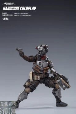 JoyToy Source 1/18 Hardcore Coldplay Skeleton Forces Hell’s Fifth Company -Cheap Action Figures Store 089f77e41f