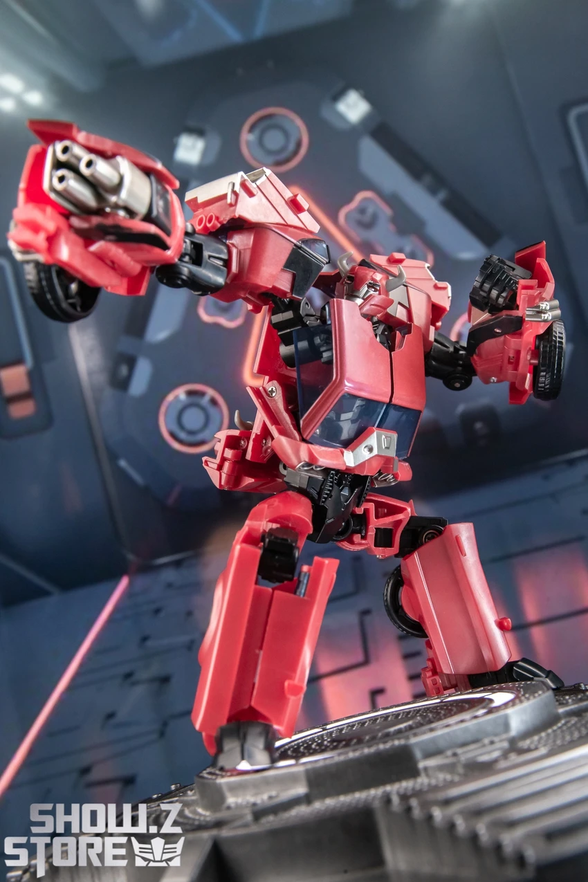 4th Party AC-03 TFP Cliffjumper W/ Crystal Display Base 7 4th Party AC-03 TFP Cliffjumper W/ Crystal Display Base - Image 5