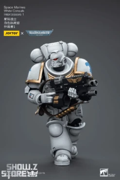 JoyToy Source 1/18 Warhammer 40K Space Marines White Consuls Intercessors 1 -Cheap Action Figures Store 0a405f8660