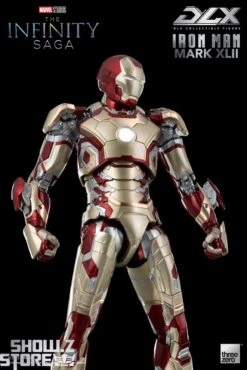Threezero 1/12 Marvel Studios The Infinity Saga DLX Iron Man Mark 42 -Cheap Action Figures Store 0a8475fc42