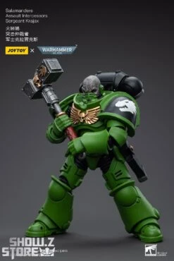 JoyToy Source 1/18 Warhammer 40K Salamanders Assault Intercessors Sergeant Krajax -Cheap Action Figures Store 0ac3cc5d1f