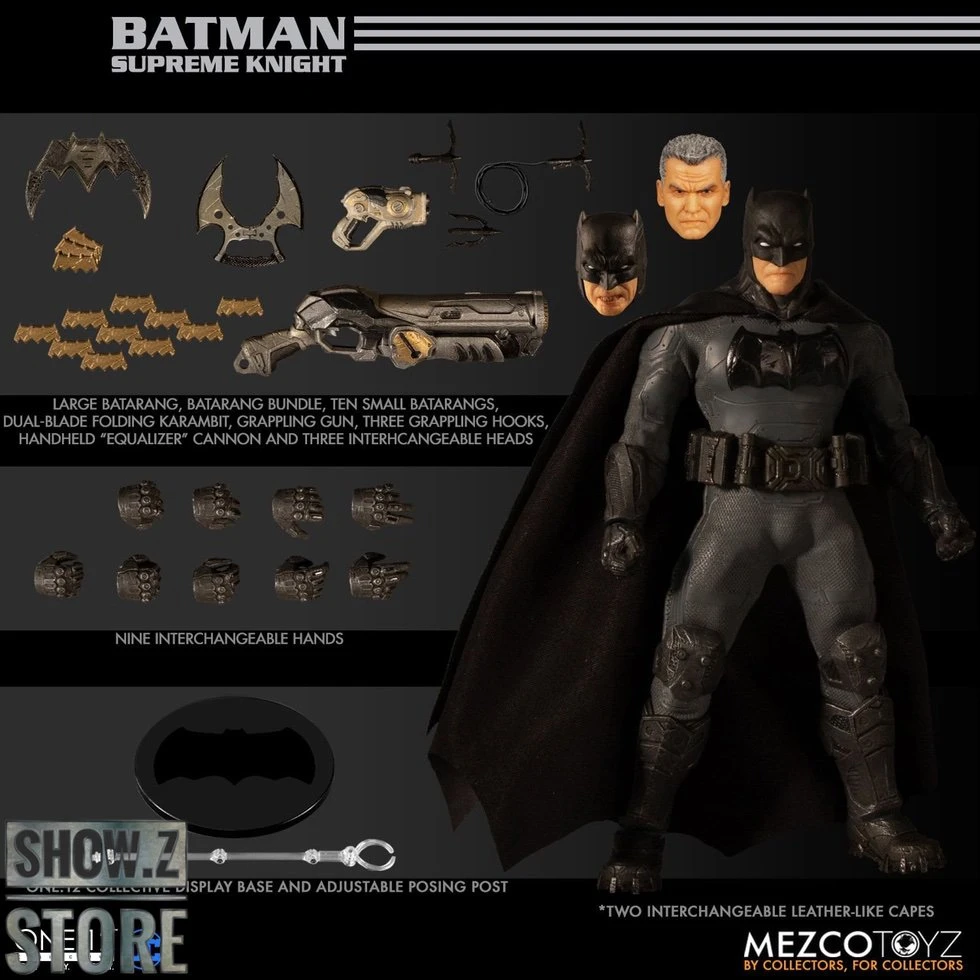MEZCO Toyz DC Comics One:12 Collective Batman: Supreme Knight 4 MEZCO Toyz DC Comics One:12 Collective Batman: Supreme Knight - Image 2