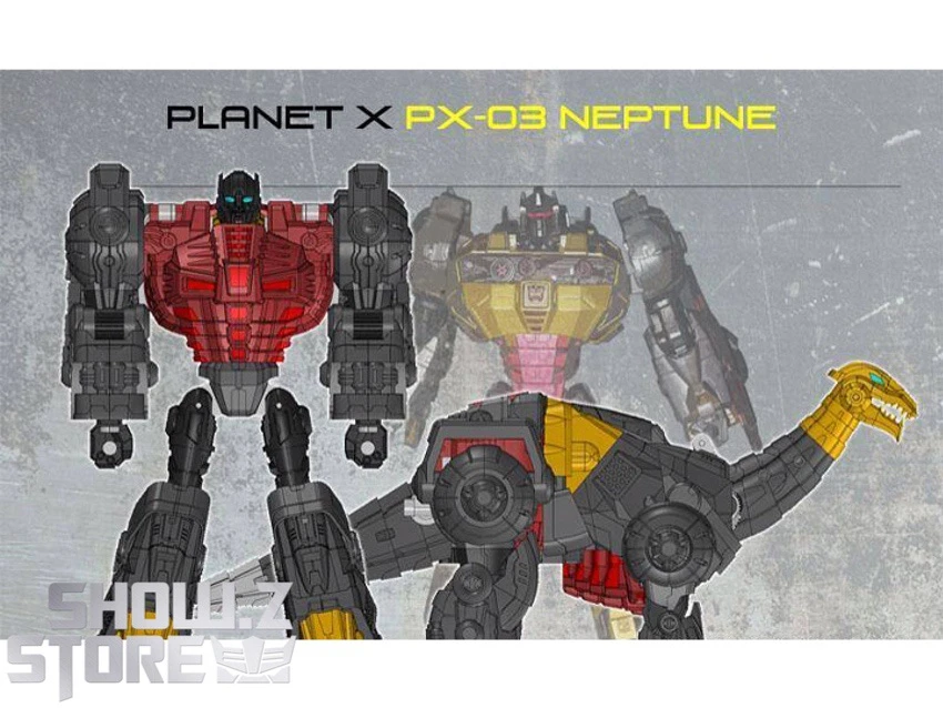 Planet X PX-03 Neptune Sludge Metallic Version 4 Planet X PX-03 Neptune Sludge Metallic Version - Image 2