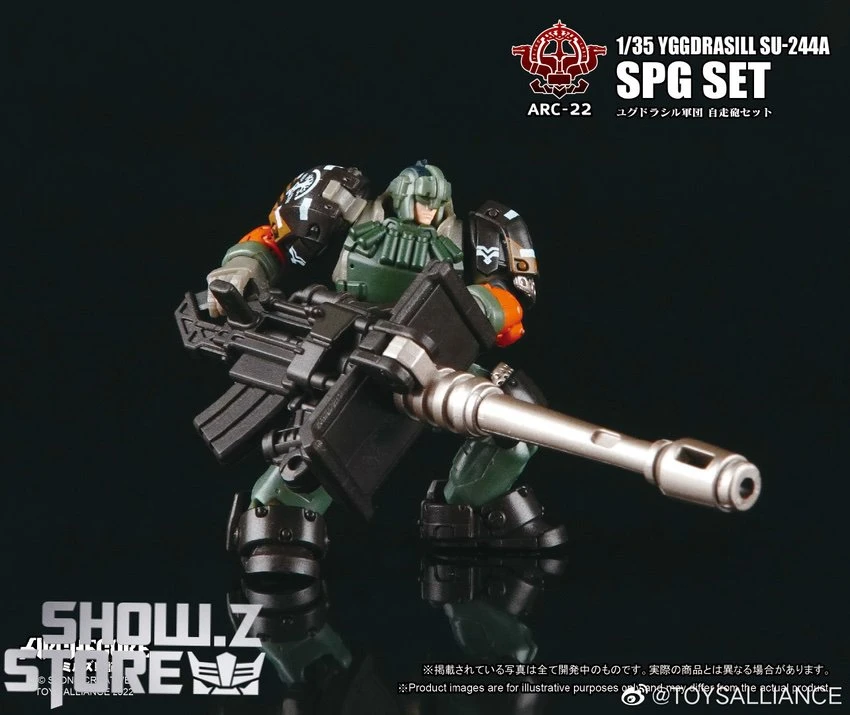 Toys Alliance 1/35 ARC-22 Yggdrasill SU-244A SPG Set 4 Toys Alliance 1/35 ARC-22 Yggdrasill SU-244A SPG Set - Image 2