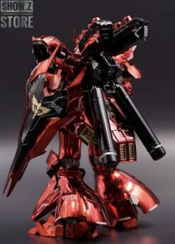 [SZ Custom] Bandai Custom RG 1/144 MSN-04 Sazabi W/ Custom Electroplated Chrome Painting -Cheap Action Figures Store 0dc94e7124