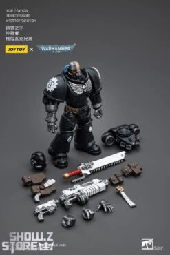 JoyToy Source 1/18 Warhammer 40K Iron Hands Intercessors Brother Gravak -Cheap Action Figures Store 0e8f82878e