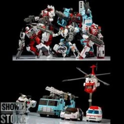 Yes Model MTCM-04 Guardia Defensor Combiner Full Set Of 5 13 Yes Model MTCM-04 Guardia Defensor Combiner Full Set Of 5 -Cheap Action Figures Store 100439f2d1