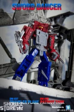 Dr.Wu Sword Dancer Slamdance DW-E07 Traveler Plane Raindance & DW-E08 Patriot Tank Grandslam Set Of 2 Animation Version -Cheap Action Figures Store 105ae54ca0