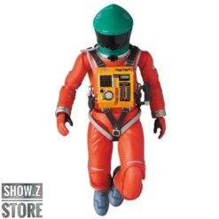 MAFEX No.110 2001: A Space Odyssey Space Suit Green Helmet & Orange Suit Version -Cheap Action Figures Store 112cf01dea