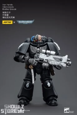 JoyToy Source 1/18 Warhammer 40K Iron Hands Intercessors Brother Gravak -Cheap Action Figures Store 11387d0660