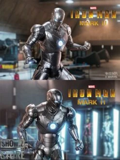 ZT Toys Marvel Licensed 1/10 Iron Man Mark 2 W/ LED -Cheap Action Figures Store 1204af30f9