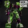 Generation Toy GT-01GS Gravity Builder Devastator Green Shadow Clear Vesion Set Of 6 -Cheap Action Figures Store 1305dbce19