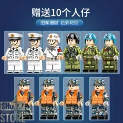 Sembo Block 202001 1/350 PLA Navy Shandong Military Aircraft Battleship -Cheap Action Figures Store 13780e4613