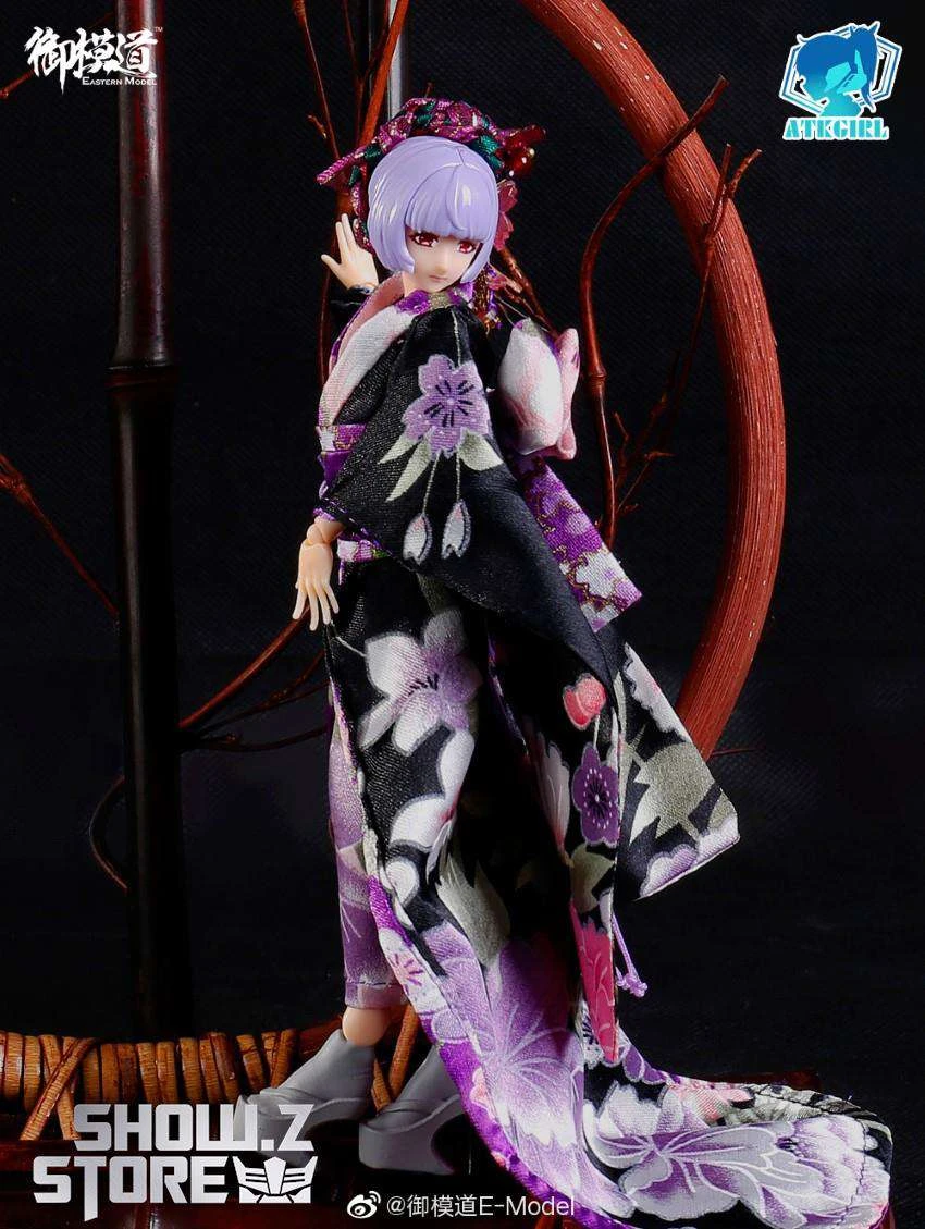 Eastern Model 1/12 ATK Girl Yorya’s Formal Wear Long-sleeved Kimono Set 10 Eastern Model 1/12 ATK Girl Yorya’s Formal Wear Long-sleeved Kimono Set - Image 8
