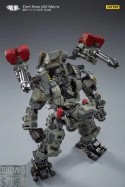 JoyToy Source 1/24 H02 Steel Bone Firepower Mecha Grey-Green Color W/ Pilot -Cheap Action Figures Store 146195b9d2