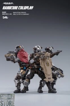 JoyToy Source 1/18 Hardcore Coldplay Skeleton Forces Hell’s Fifth Company -Cheap Action Figures Store 152264c77d