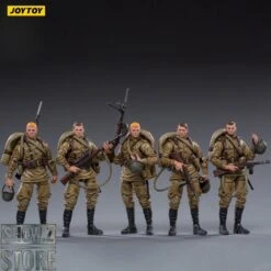 JoyToy Source 1/18 WWII Soviet Infantry Set Of 5 -Cheap Action Figures Store 15cf32d2d7