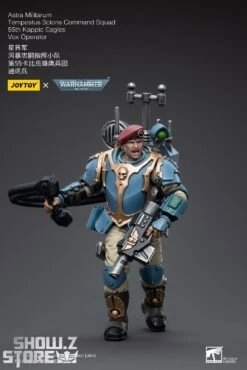 JoyToy Source 1/18 Warhammer 40K Astra Militarum Tempestus Scions Command Squad 55th Kappic Eagles Vox Operator -Cheap Action Figures Store 163da7c52d