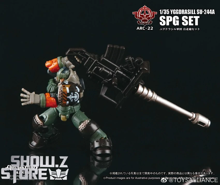 Toys Alliance 1/35 ARC-22 Yggdrasill SU-244A SPG Set 5 Toys Alliance 1/35 ARC-22 Yggdrasill SU-244A SPG Set - Image 3