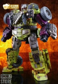 Jinbao Oversized Devastator Battle Damaged Version Full Set Of 6 Gravity Builder -Cheap Action Figures Store 1707784145