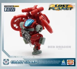 MechFansToys Lost Planet Coast Guard CG01 White Shark & CG02 Red Dragon -Cheap Action Figures Store 17295b6757