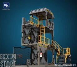 FreshRetro 1/18 1/24 SIB02 Scene In Box Guard Tower Model Kit -Cheap Action Figures Store 173830678e