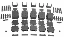 X2Toys BG-C Background Display Bases Grey Color -Cheap Action Figures Store 176ca9d181