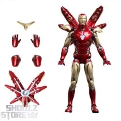 ZT Toys Marvel Licensed 1/10 Iron Man Mark 85 W/ LED Display Base