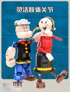 Pantasy 86401 Popeye Pop Eye With Oliver Building Blocks -Cheap Action Figures Store 19764dedf3
