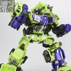 Generation Toy GT-99 Gravity Builder Devastator Metallic Painted Limited Version W/ Upgrade Kit -Cheap Action Figures Store 19d715d409