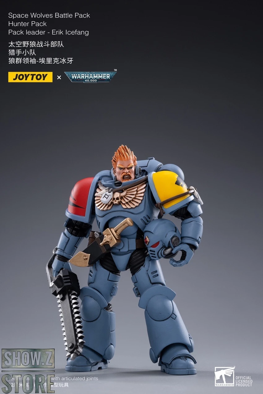 JoyToy Source 1/18 Warhammer 40K Space Wolves Battle Pack Hunter Pack Set Of 4 5 JoyToy Source 1/18 Warhammer 40K Space Wolves Battle Pack Hunter Pack Set Of 4 - Image 3