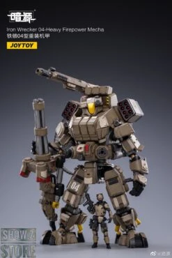 JoyToy Source 1/24 Iron Wrecker 04 Heavy Firepower Mecha W/ Pilot -Cheap Action Figures Store 1a11b86230