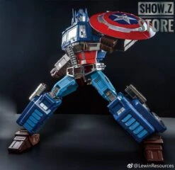 Lewin Resources LW-01A Optimus Prime Captain America Style Oversized 71cm W/ LED -Cheap Action Figures Store 1a74441291