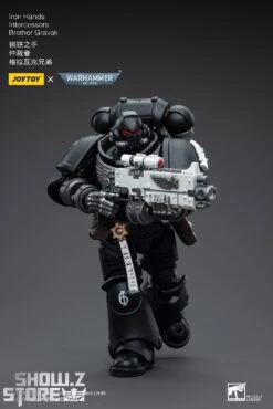 JoyToy Source 1/18 Warhammer 40K Iron Hands Intercessors Brother Gravak -Cheap Action Figures Store 1ac94b5c47