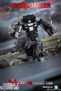 Dr.Wu Sword Dancer Slamdance DW-E07B Traveler Plane Raindance & DW-E08B Patriot Tank Grandslam Set Of 2 Black Version 14 Dr.Wu Sword Dancer Slamdance DW-E07B Traveler Plane Raindance & DW-E08B Patriot Tank Grandslam Set Of 2 Black Version -Cheap Action Figures Store 1ba850cb4f