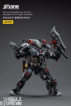 JoyToy Source 1/18 Sorrow Expeditionary Forces Obsidian Iron Knight Assaulter -Cheap Action Figures Store 1be1e4c6fa