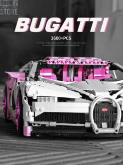 Lin07 Block 007 1/10 Bugatti Chiron Pink Version -Cheap Action Figures Store 1bf3bd4c16