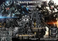 [Pre-Order] HEAT Studio Custom Made Transformers Movie Blackout Statue -Cheap Action Figures Store 1c58d67fcc