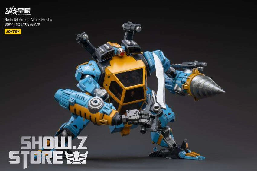 JoyToy Source 1/18 North 04 Armed Attack Mecha W/ Pilot 16 JoyToy Source 1/18 North 04 Armed Attack Mecha W/ Pilot - Image 14