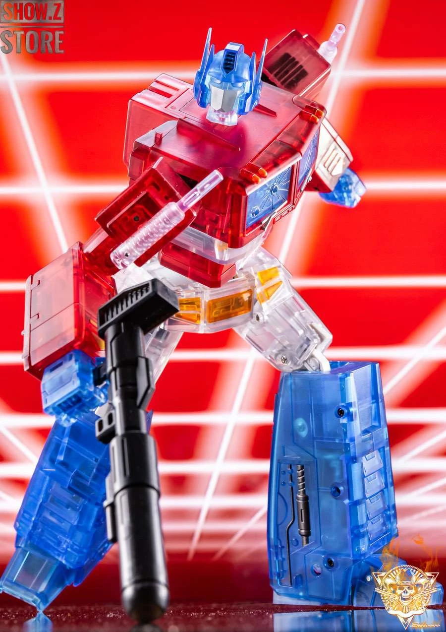 Magic Square MS-01T Light Of Freedom Optimus Prime Clear Version 8 Magic Square MS-01T Light Of Freedom Optimus Prime Clear Version - Image 6